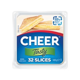 Cheer-Cheese-Slices-500g on sale