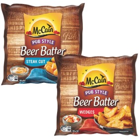 McCain+Beer+Batter+Chips+or+Wedges+750g