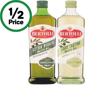 Bertolli-Olive-Oil-or-Extra-Virgin-Olive-Oil-750ml on sale