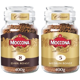 Moccona-Freeze-Dried-Classic-Coffee-400g on sale