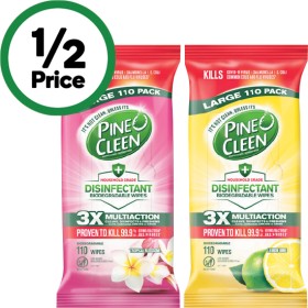 Pine+O+Cleen+Disinfectant+Wipes+Pk+110