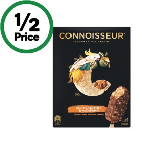 Connoisseur+Ice+Cream+Sticks+360-400ml+Pk+4-6