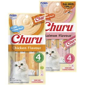 Churu+Puree+Cat+Treats+Pk+4+x+14g