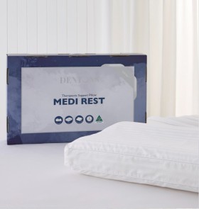 Dentons-Medi-Rest-Therapeutic-Support-Pillow-in-White on sale