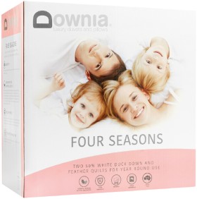 Downia+Four+Seasons+50%2F50+Duck+Down+%26amp%3B+Feather+Quilt