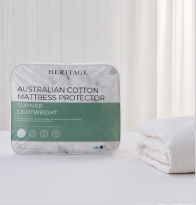 Heritage+Cotton+Quilted+Mattress+Protector