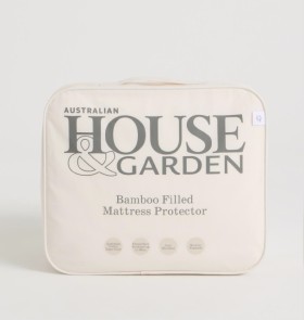 Australian-House-Garden-Bamboo-Filled-Mattress-Protector on sale