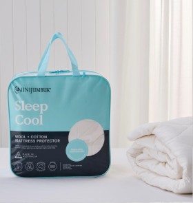 Minijumbuk+Sleep+Cool+Wool%2FCotton+Mattress+Protector