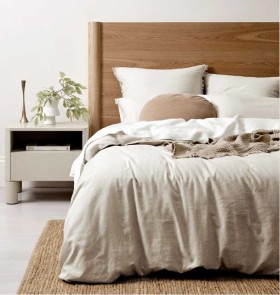 Aura-Home-Chambray-Fringe-Quilt-Cover on sale