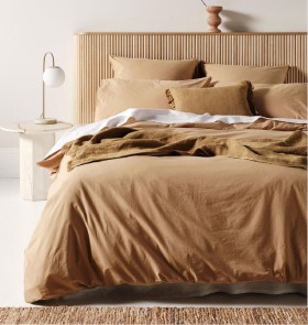 Aura-Home-Evie-Organic-Stonewash-Cotton-Quilt-Cover on sale