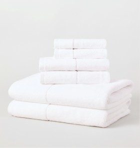 Heritage+6pc+Velour+Towel+Set