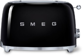 Smeg+50%26rsquo%3Bs+Style+2+Slice+Toaster+-+Black