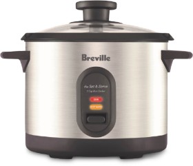 Breville-The-Set-Serve-Rice-Cooker-Brushed-Stainless-Steel on sale