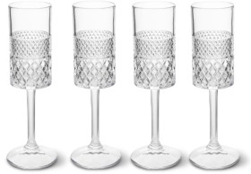 Maxwell-Williams-Speakeasy-Flute-Glass-190ml-Set-of-4 on sale