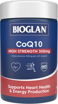 Bioglan+CoQ10+High+Strength+300mg+60+Capsules