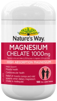 Natures-Way-Magnesium-Chelate-1000mg-100-Tablets on sale