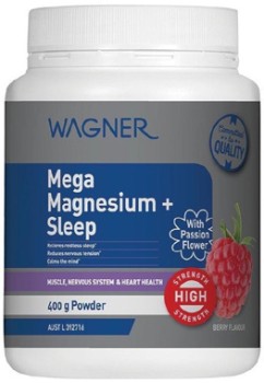 Wagner+Mega+Magnesium+%2B+Sleep+Berry+Flavour+400g