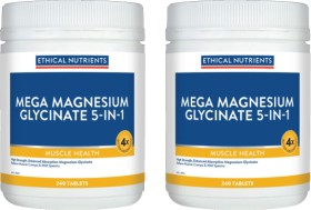 Ethical+Nutrients+Mega+Magnesium+Glycinate+5-In-1+240+Tablets
