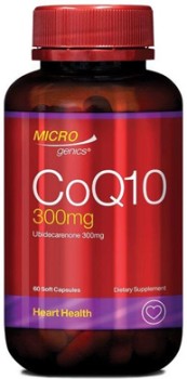 Microgenics+CoQ10+300mg+60+Capsules