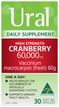 Ural-High-Strength-Daily-Cranberry-30-Capsules on sale