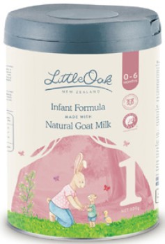 LittleOak+Goat+Milk+Infant+Formula+Stage+1+800g