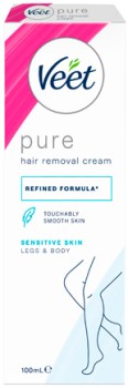 Veet-Pure-Hair-Removal-Cream-Sensitive-Skin-100mL on sale