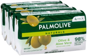 Palmolive+Naturals+Olive+%26amp%3B+Aloe+Vera+Soap+Bar+4+x+90g