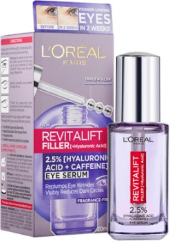 LOral-Paris-Revitalift-Filler-Eye-Serum-20mL on sale