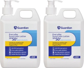 Guardian+Everyday+Sunscreen+Lotion+SPF+50%2B+1+Litre
