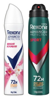 Rexona-Advanced-Protection-Antiperspirant-Spray-220mL-Selected-Varieties on sale