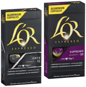 LOR-Espresso-Coffee-Capsules-10-Pack-Selected-Varieties on sale