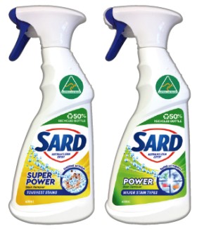 Sard-Stain-Remover-Spray-420450mL-Selected-Varieties on sale