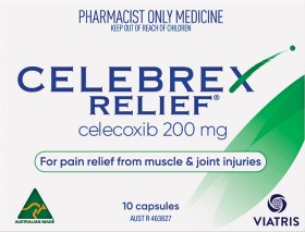 Celebrex-Relief-Celecoxib-200mg-10-Capsules on sale