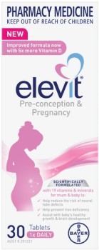 Elevit-Pre-conception-Pregnancy-30-Tablets on sale