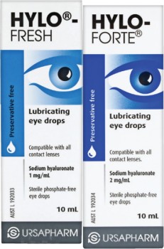 Hylo-Fresh-or-Hylo-Forte-Lubricating-Eye-Drops-10mL on sale