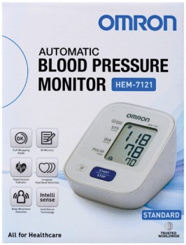 Omron-Automatic-Blood-Pressure-Monitor-HEM-7121 on sale