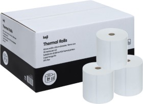 Keji+70gsm+Thermal+Rolls+80+x+80mm+24+Pack