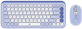 Logitech-Pop-Icon-Keyboard-and-Mouse-Combo-Lilac on sale