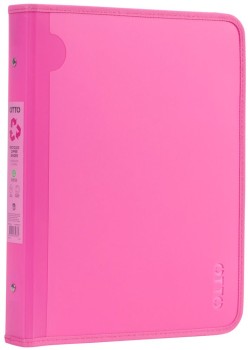 Otto+A4+Zipper+Binder+-+Hot+Pink