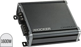 Kicker+1600W+MAX+CX+Series+Mono+Channel+Class+D+Power+Amplifier