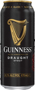 Guinness-Draught-Stout-Cans-470mL-6-Pack on sale