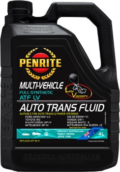 Penrite-ATF-LV-Auto-Transmission-Fluid-4L on sale