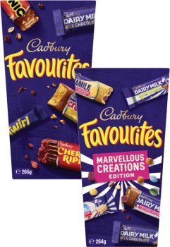 Cadbury-Favourites-264g-265g on sale