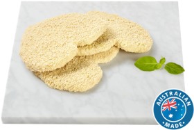 Coles+RSPCA+Approved+Chicken+Schnitzel+Crumbed