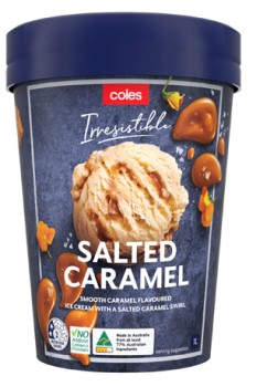 Coles+Irresistible+Salted+Caramel+Ice+Cream+Tub+1+Litre