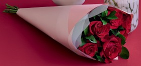 6+Red+Roses+Bouquet