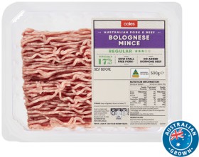 Coles+Australian+Pork+%26amp%3B+Beef+Bolognese+Mince+500g