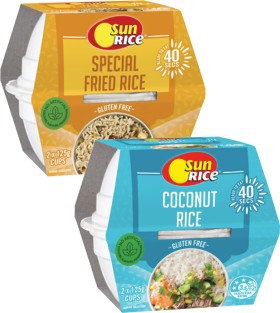 Sunrice-Microwave-Flavoured-Rice-Cups-250g on sale