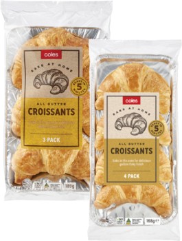 Coles+All+Butter+Croissants+3+Pack+or+4+Pack