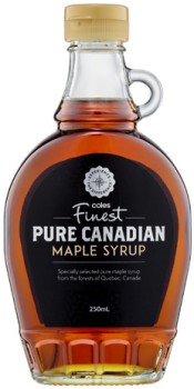 Coles+Finest+Pure+Canadian+Maple+Syrup+250mL